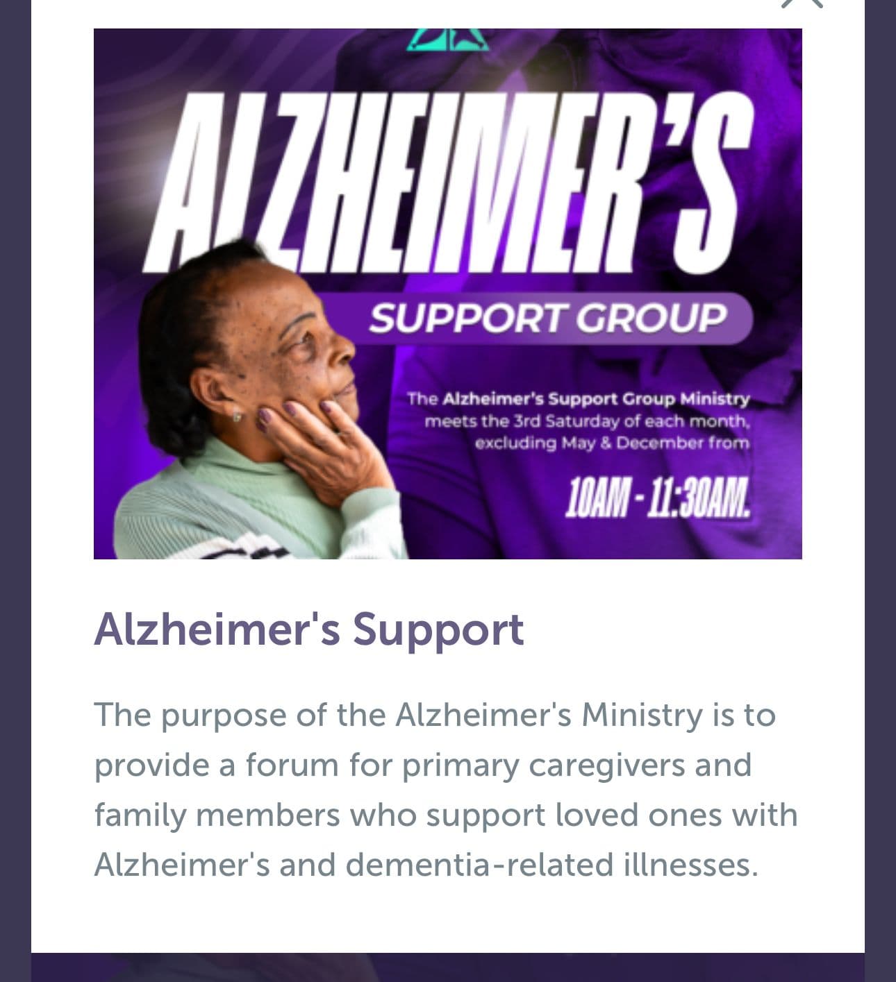 Alzheimer's Support