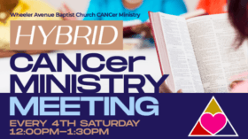 CANCer Ministry Meetings (Hybrid)